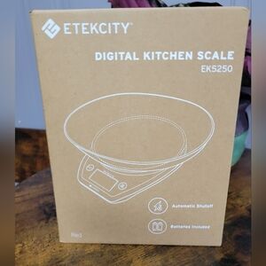 Etekcity Digital Kitchen Scale battery operated EK5250
